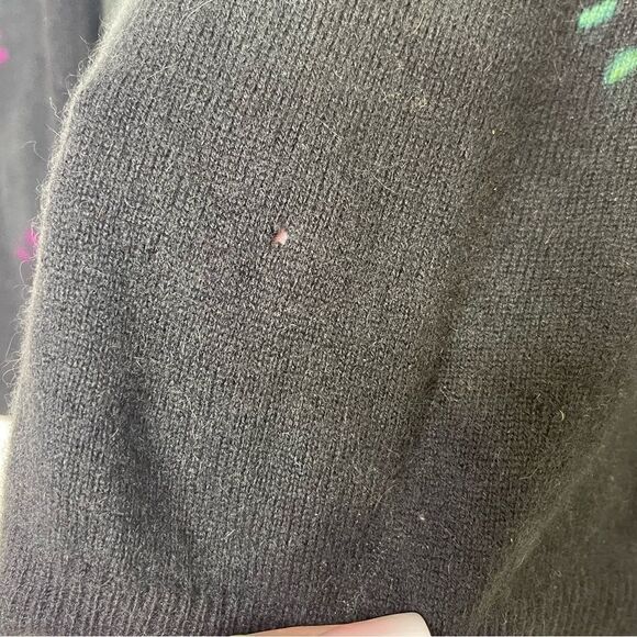 Galadriel Mattei Reclaimed Cashmere Hand Dyed Tie Dye Sweater S - Picture 2 of 6